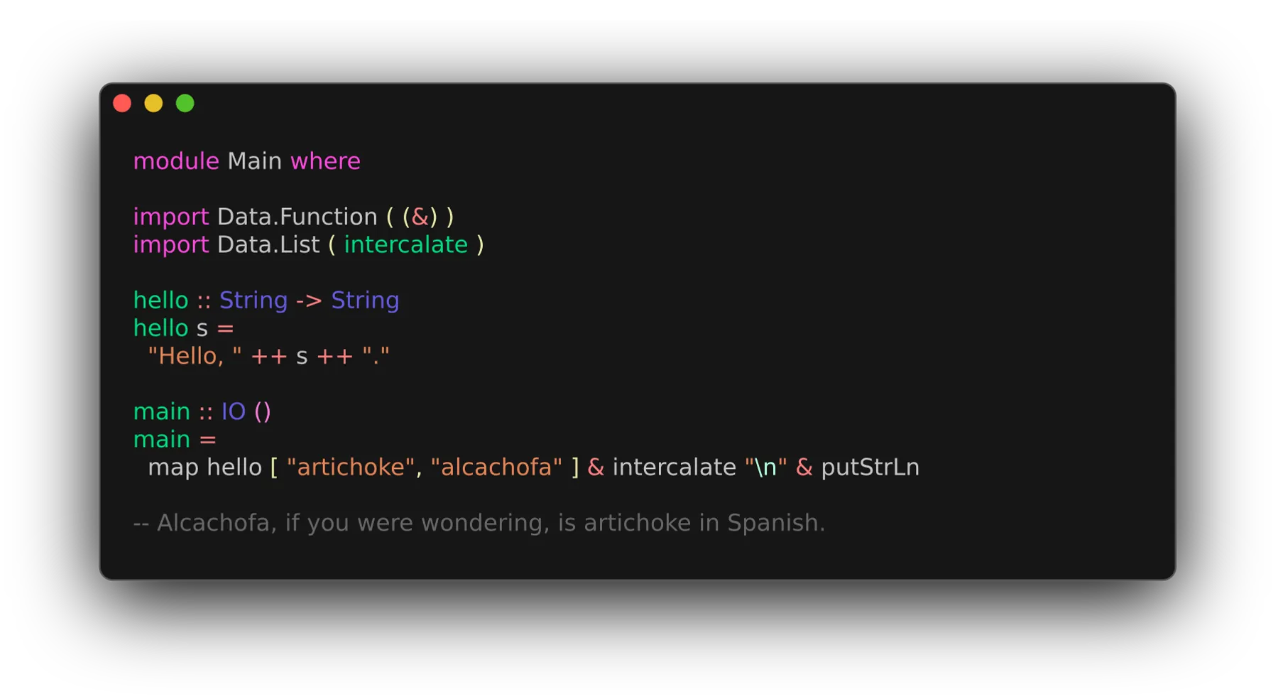 code screenshot