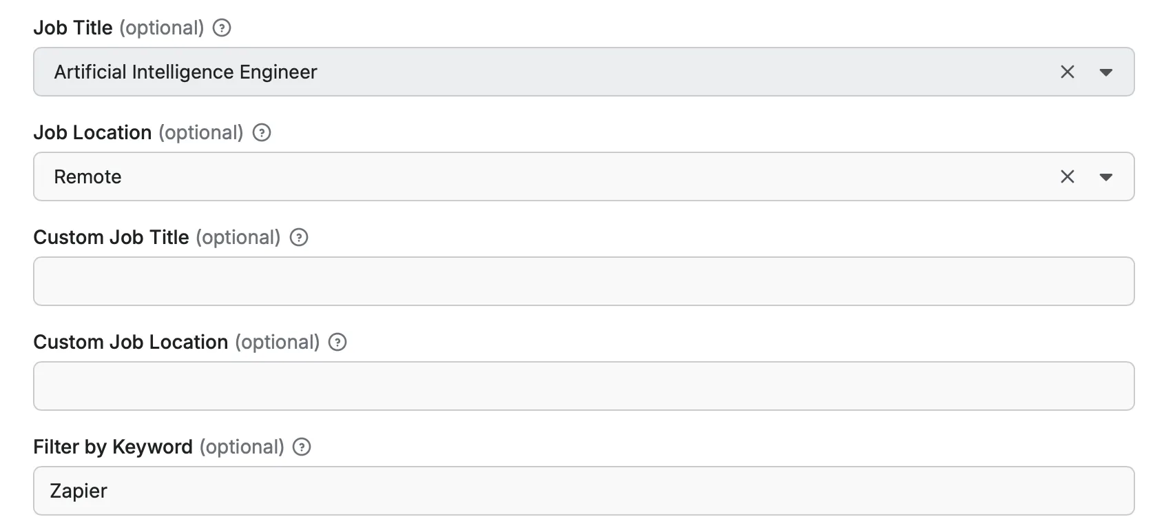 Scraper Sample Input
