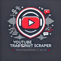 YouTube Transcript Scraper for videos without subtitles | 2025