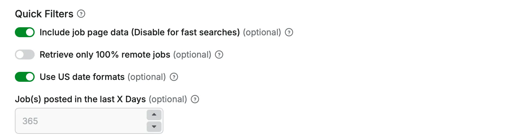 Scraper Sample Input