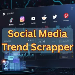 🏆📱 Social Media Trend Scraper 6-in-1 | AI Analysis 🤖 avatar