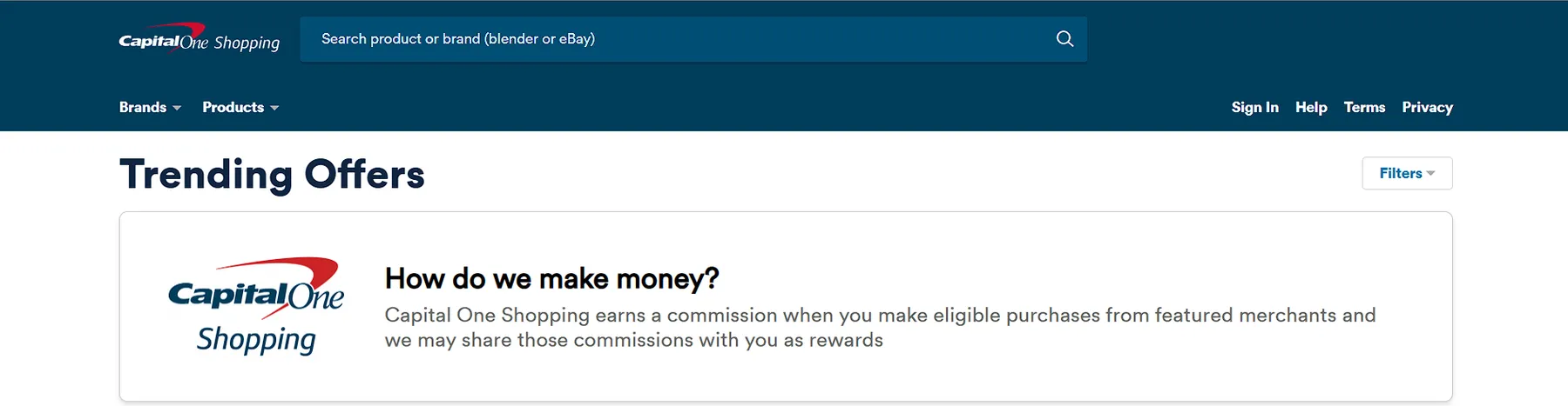 Capital One Shopping Scraper
