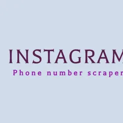 Instagram Phone Number Scraper avatar